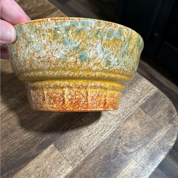 Vintage Haegar Harvest Gold Bowl or Planter - Picture 3 of 7